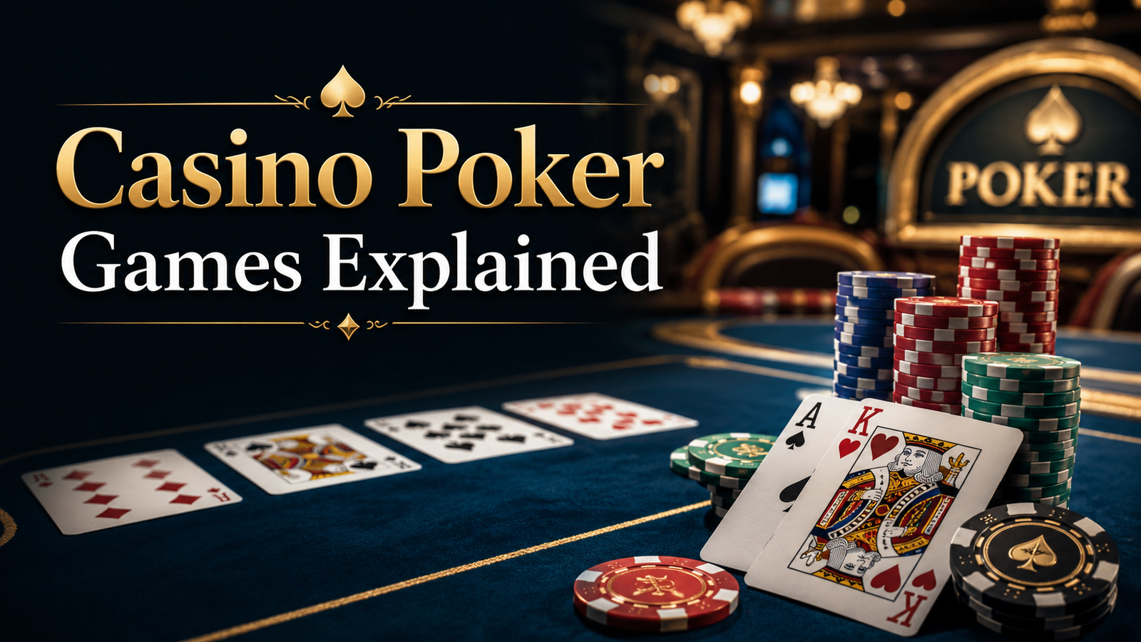 Casino Poker Games Explained