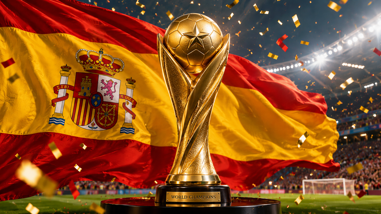 Spain win the 2026 World Cup