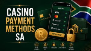 casino payment methods in South Africa
