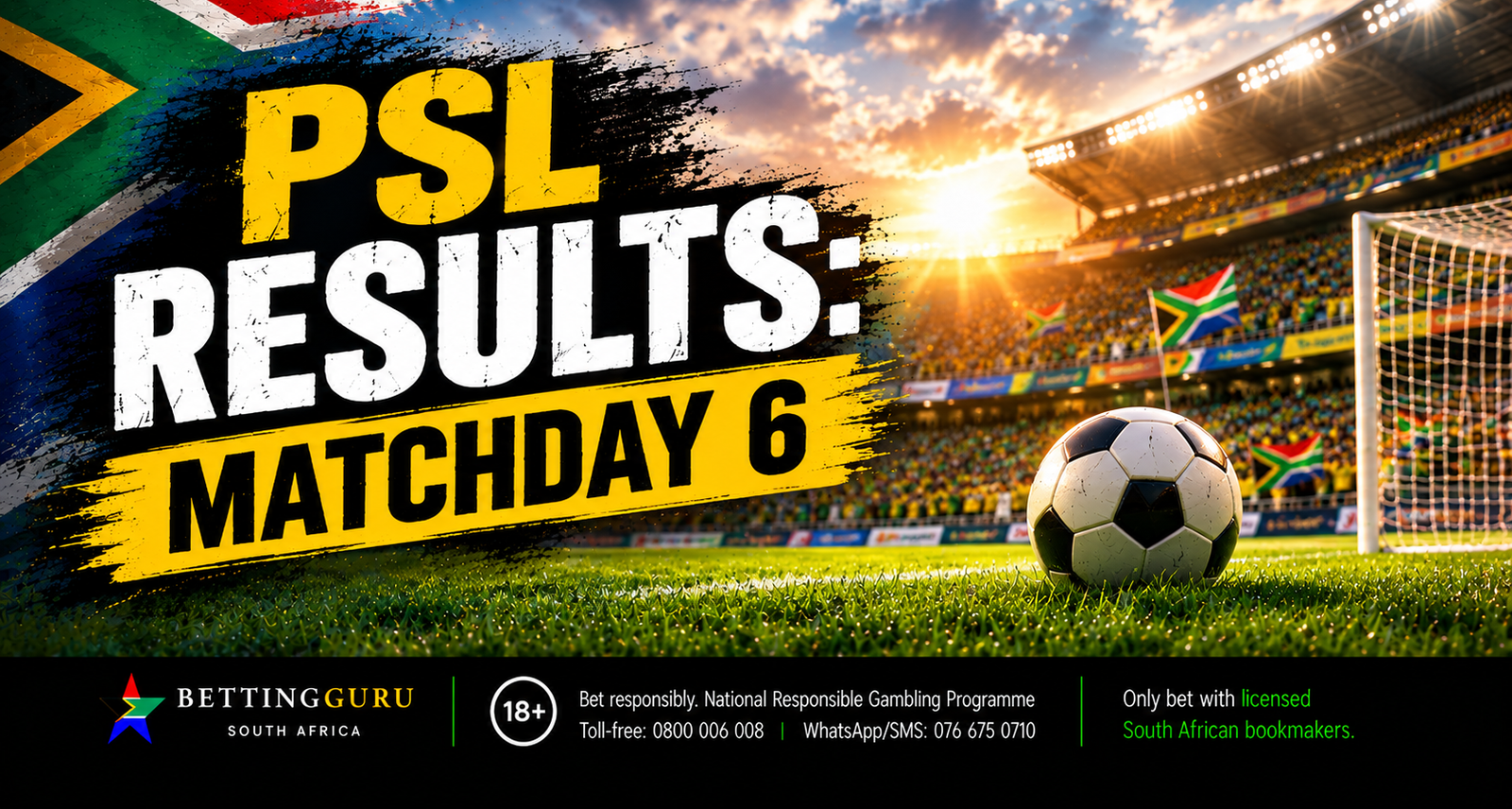 PSL results matchday 6