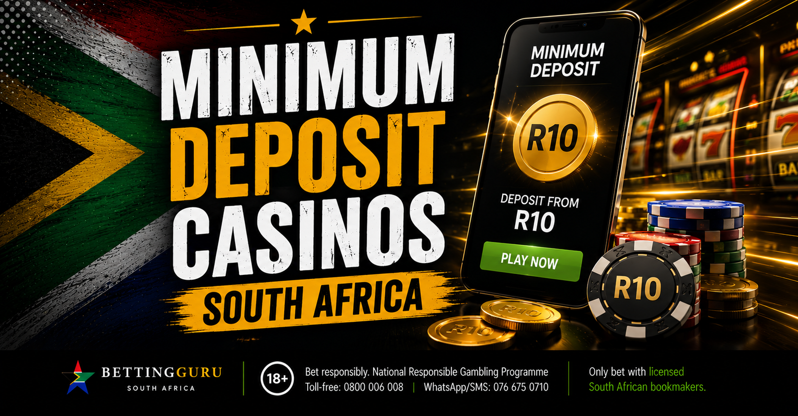 minimum deposit casinos South Africa