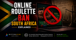 online roulette banned in South Africa