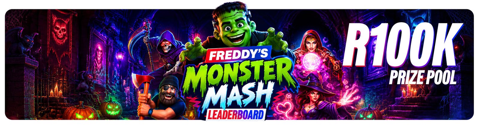 Freddy’s Monster Mash Leaderboard banner