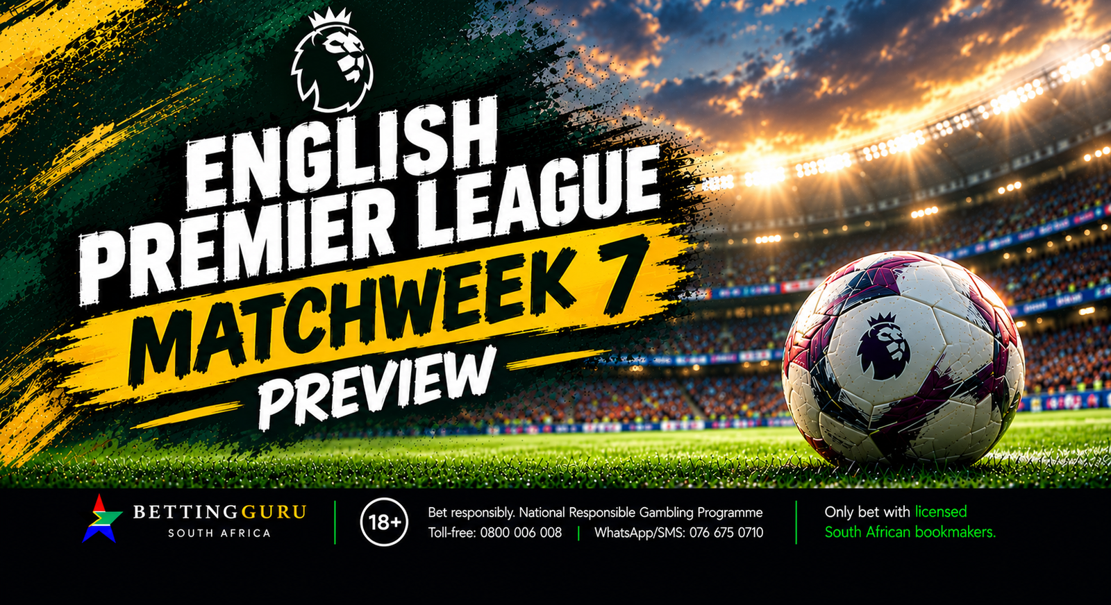 Premier League Matchweek 7